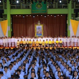 สถาบันบัณฑิตพัฒนศิลป์ จัดพิธีถวายพระพรชัยมงคล เนื่องในโอกาสวันเฉลิมพระชนมพรรษา พระบาทสมเด็จพระปรเมนทรรามาธิบดีศรีสินทรมหาวชิราลงกรณพระวชิรเกล้าเจ้าอยู่หัว
