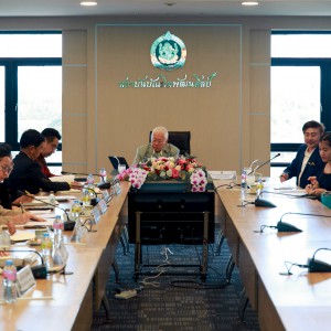  ศาสตราจารย์กิตติคุณ ดร.บวรศักดิ์ อุวรรณโณ รองนายกรัฐมนตรี เป็นประธานการประชุมหารือ การทำ MOU ด้านศิลปวัฒนธรรม ร่วมกับมหาวิทยาลัยศิลปากร