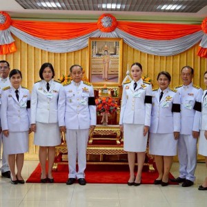 สบศ. ร่วมถวายแจกันดอกไม้และลงนามถวายพระพร  เนื่องในวันคล้ายวันประสูติ สมเด็จพระเจ้าลูกเธอ เจ้าฟ้าพัชรกิติยาภา ฯ