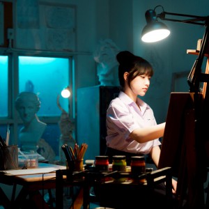 คณะศิลปวิจิตร พาชมเบื้องหลังการถ่ายทำ การพัฒนา Love Love Mystery Club เกมจีบสาวกึ่งสยองขวัญในสไตล์กราฟิก FMV