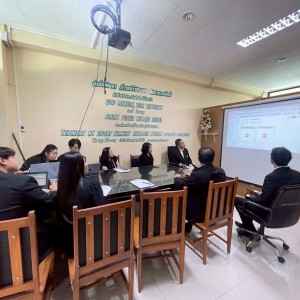 คณะกรรมการยกระดับคุณภาพการศึกษาสถาบันบัณฑิตพัฒนศิลป์ ลงพื้นที่ตรวจติดตามการดำเนินงานของวิทยาลัยนาฏศิลปอ่างทอง