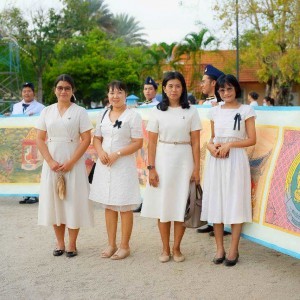 วิทยาลัยช่างศิลปนครศรีธรรมราช ร่วมงานแถลงข่าว การจัดงานมาฆบูชาแห่ผ้าขึ้นธาตุนานาชาติที่เมืองนคร ประจำปี 2569