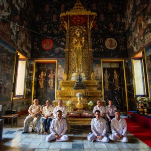 สบศ. จัดพิธีสวดมนต์เย็น เนื่องในพิธีมอบตำราไหว้ครู เพื่อสืบทอดเป็นประธานผู้ประกอบพิธีไหว้ครูด้านดุริยางค์ไทย
