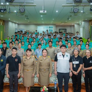 วิทยาลัยนาฏศิลปจันทบุรี ร่วมกับ โรงพยาบาลพระปกเกล้า (สาขาเมือง) จัดกิจกรรมอบรมโครงการเสริมสร้างความรอบรู้ด้านสุขภาพและทักษะชีวิตเพื่อป้องกันยาเสพติดและพฤติกรรมเสี่ยงทางเพศในวัยรุ่น