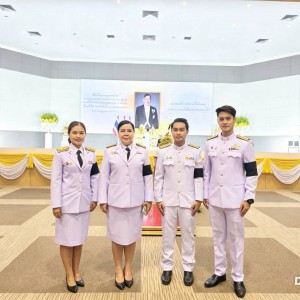  วิทยาลัยนาฏศิลปสุพรรณบุรี ร่วมพิธีเจริญพระพุทธมนต์และทำบุญตักบาตร ถวายเป็นพระราชกุศล และพิธีทางศาสนามหามงคล 3 ศาสนา เฉลิมพระเกียรติพระบาทสมเด็จพระเจ้าอยู่หัว เนื่องในโอกาสวันเฉลิมพระชนมพรรษา 28 กรกฎาคม 2569