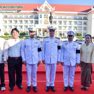 วิทยาลัยนาฏศิลปกาฬสินธุ์ ร่วมพิธีวางพวงมาลาถวายราชสักการะ เนื่องในวันคล้ายวันสวรรคตพระบาทสมเด็จพระจุลจอมเกล้าเจ้าอยู่หัว